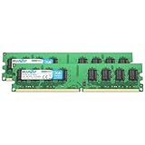 BRAINZAP 4GB DDR2 RAM DIMM PC2-6400U 2Rx8 800 MHz 1.8V CL6 Computer PC...