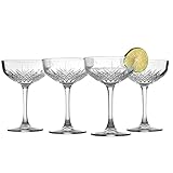Pasabahce Glas Timeless Packung 4 Cups Champagne CL 27, 4 Einheiten, 1000...