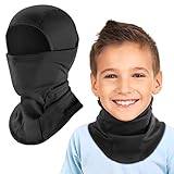 HEGCOIIE Kinder Sturmhaube Winter Winddicht Thermo Balaclava Gesichtsmaske...