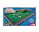 Noris 606167704 Pool Billard & Snooker inkl. 2 Queues, 16 Billard-und 17...