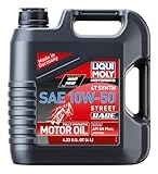 LIQUI MOLY Motorbike 4T Synth 10W-50 Street Race | 4 L | Motorrad...