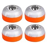 AOHEWEI V16 Warnleuchte mit – Magnetfuß für Autodach, 360° LED...