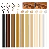 10 Stück Laminat Reparaturset, Hartwachs & Reparaturstift Set für...