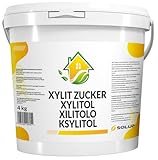 SOLUP Xylit Zucker 4kg I Birkenzucker Xylit I Xylitol zucker I Birkenzucker...