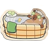 Muteitt Capybara-badezimmermatte, Weiche, Saugfähige, Süße Badematte,...