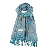 CRFASIBE Damen Pashmina Stil Schal, Winter Warmhalteschal für Frauen,...