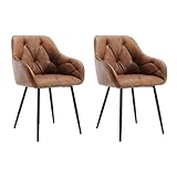 WOLTU Esszimmerstühle 2er Set, für Esszimmer Wohnzimmer, ergonomische...