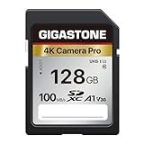 Gigastone 4K Kamera Pro 128GB SDXC Speicherkarte mit bis zu 100 MB/Sek....