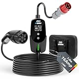 EVDANCE Mobile Wallbox/Ladestation 11kW [3-phasig|7.8m|6-16A] Typ 2...
