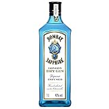 Bombay Sapphire Distilled London Dry Gin, per Dampfinfusion hergestellt mit...