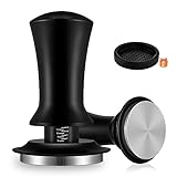 zhongko Kaffee Tamper 51mm, Selbstnivellierender Espresso Tamper,...