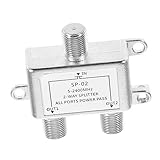 CIYODO Zwei Leistungs teiler Stromverteiler koaxial Kabel Koax-Splitter...