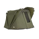 Lucx® Coon Karpfenzelt 2 Personen Angelzelt Bivvy Zelt 1 bis 2 Mann Carp...