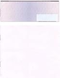 Papierbeschwerer # 71,1 cm hohe Sicherheit, kariert 500 Burgunderrot/Blau