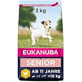 Eukanuba Hundefutter mit frischem Huhn für kleine Rassen, Premium...