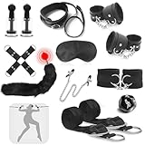 BDSMYOU BDSM Set Sex Geschenke für Paare,12 Pcs Sex Toyset für Paar...