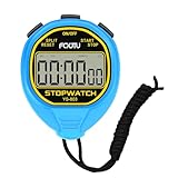 FCXJTU Digitale wasserdichte Stoppuhr, Keine Glocken, Keine Pfeifen,...