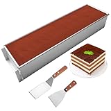 Backform Rechteckig Mousse, 40x10x6cm Backrahmen Rechteckig Verstellbar mit...