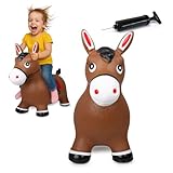 JAMARA 460597 Hüpftier Pferd HoppyDoo - Spielzeug für Kinder,...