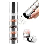 Zolmer® Modulare Salz und pfeffermühle 2 in 1 mit 5 Kammern – Edelstahl...