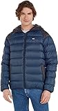 Tommy Jeans Herren Daunenjacke Light Winterjacke, Blau (Twilight Navy), XL