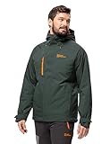 Jack Wolfskin Herren TROPOSPHERE INS JKT M Jacket, Black Olive, L