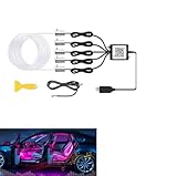 YUGUANG 5 IN 1 Auto Ambientebeleuchtung, RGB LED Innenbeleuchtung...