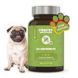 Allergie Tabletten für Hunde. Juckreiz hund. 125 Tabletten für Verdauung,...