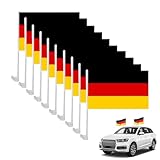 Deutschland Flagge Auto, Autofahne Deutschland, Deutschlandfahne Auto, EM...