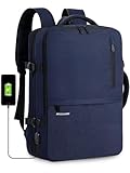 BECOJADDE Handgepäck Rucksack Flugzeug mit Laptopfach Business Laptop...