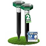 GRUNDIG Maulwurf Vertreiber Wühlmausschreck 2erPack - SCHNELLE Ergebnisse...