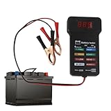 Autobatterietester, Autobatterieprüfer | 12V/24V Voltmeter und...