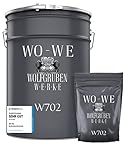 WO-WE 2K Epoxidharz Garagenfarbe Bodenbeschichtung W702 Anthrazit-Grau RAL...