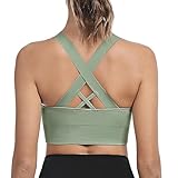 Leversic Sport BH Damen Push up, Sports Bra Ohne Bügel Sport BH...