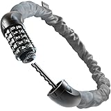 Büchel Sekura Fahrradschloss 90 cm mit 5-Zahlen-Code - Kettenschloss...