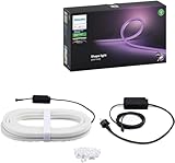 Philips Hue White & Color Ambiance Outdoor Lightstrip 5m 1400lm, dimmbar,...