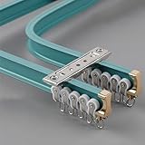Flexible Aluminium-Vorhangschiene für gerade / Erker - Langlebige...
