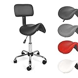 Mingone Sattelhocker Ergonomischer Arbeitshocker 360° Drehbarer Hocker...