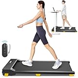 Walking Pad mit Sechs-Punkt-Stoßdämpfung, leises Laufband Schreibtisch,...