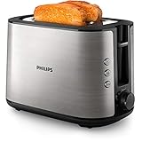Philips HD2650/90 Toaster Edelstahl (950 W, 8 Bräunungsstufen,...