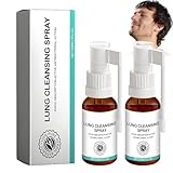 agctrler 2 Stück Lungenreinigungsspray, Herbal Lung Cleansing Spray,...