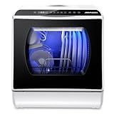 AIRMSEN Mini Geschirrspüler Tischgeschirrspüler mit 5+1 Programme 5L...