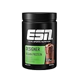 ESN Vegan Designer Proteinpulver mit Soja, Hazelnut Nougat, 900 g, cremige...