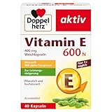 Doppelherz Vitamin E 600 N Weichkapseln – Arzneimittel pflanzlich und...