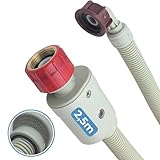 Lichtblau Aquastopschlauch Größe 2,5m 2796 Anschluss Waschmaschine...