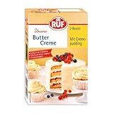 RUF Buttercreme mit Creme-Pudding, zum Eindecken & Garnieren von Torten &...