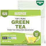 HANDPICK, Grüner Tee Beutel (100 Teebeutel) Glutenfrei & Reiner Grüntee |...