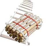 Notfall-Leiter – Rettungsseilleiter mit Haken für schnelle Flucht,...