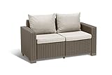 Allibert California Sofa, Kunststoff, Lounge Set