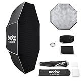 Godox Softbox GODOX 180 cm Schnellverschluss-Regenschirm, achteckige...